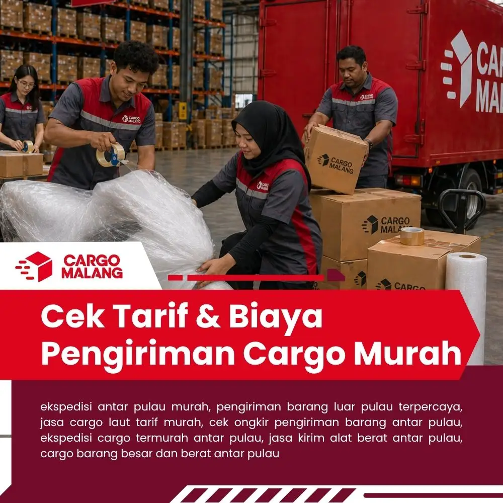 Cek Tarif & Biaya Pengiriman Cargo Murah